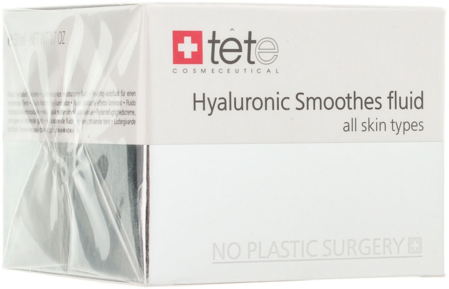 Krem liftingujący z kwasem hialuronowym do twarzy - TETe Cosmeceutical Hyaluronic Fluid — Zdjęcie N1