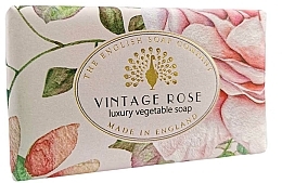 Mydło w kostce Róża - The English Soap Company Vintage Collection Rose Soap — Zdjęcie N1