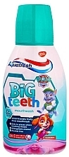 Płyn do płukania jamy ustnej o owocowo-miętowym smaku - Aquafresh Big Teeth 6+ Years Fruity Mint Flavour — Zdjęcie N2
