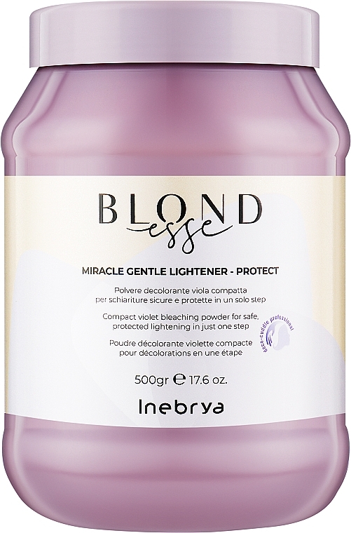 Rozświetlający puder ochronny do włosów - Inebrya Blondesse Miracle Gentle Light Protect — Zdjęcie N1