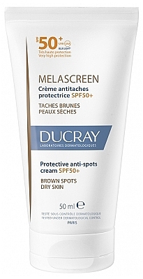 Micelarny krem do twarzy - Ducray Melascreen Protective Anti-Spots Cream SPF50+ — Zdjęcie N1