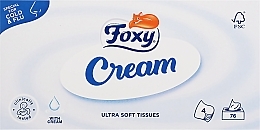Kup Delikatne chusteczki higieniczne z nawilżającym kremem - Foxy Cream Ultra Soft Wipes