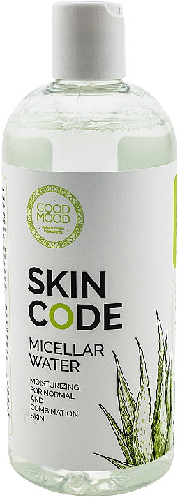 Nawilżająca woda micelarna do skóry normalnej i mieszanej - Good Mood Skin Code Micellar Water — Zdjęcie N1