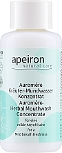 Kup Ziołowy koncentrat do płukania jamy ustnej - Apeiron Auromère Herbal Mouthwash Concentrate