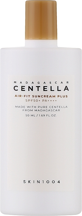 Ultralekki krem przeciwsłoneczny z centellą - Skin1004 Madagascar Centella Air-Fit Suncream Plus SPF50 + PA + + + + 