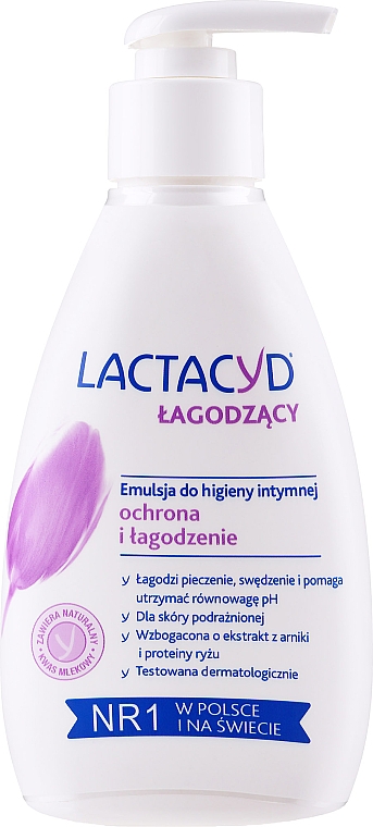 Kojąca emulsja do higieny intymnej - Lactacyd Soothing (bez opakowania) — Zdjęcie N1