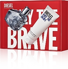 Diesel Only The Brave - Zestaw (edt 50 ml + sh/gel 75 ml) — Zdjęcie N2