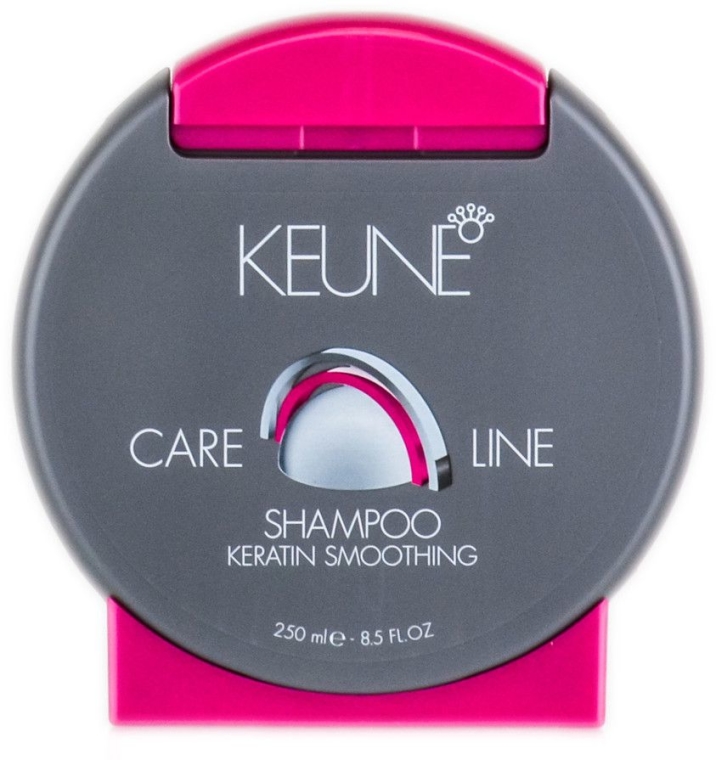 Wygładzający szampon z keratyną do włosów - Keune Care Line Keratin Smoothing Shampoo — Zdjęcie N1