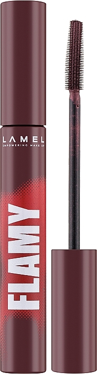 PRZECENA! Tusz do rzęs - LAMEL Make Up Flamy Hot Volume Mascara * — Zdjęcie N1