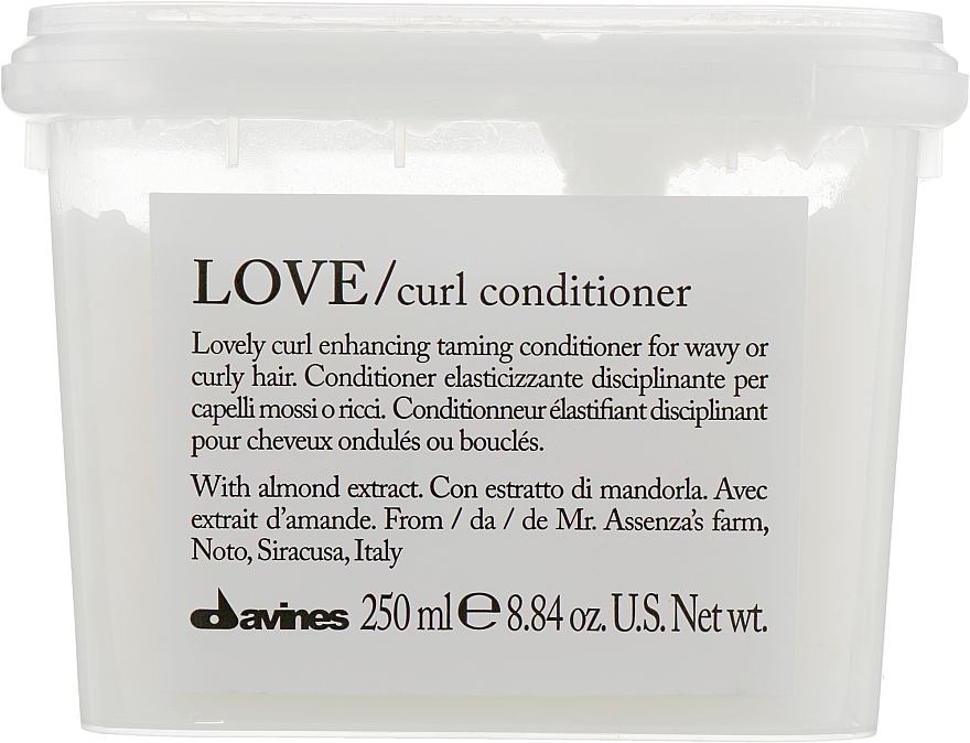 Odżywka podkręcająca skręt loków - Davines Love Curl Enhancing Conditioner — Zdjęcie N1