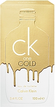 Calvin Klein CK One Gold - Woda toaletowa — фото N3