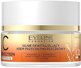 Rewitalizujący krem przeciwzmarszczkowy 40+ - Eveline Cosmetics C Perfection Revitalizing Anti-Wrinkle Cream — Zdjęcie N2