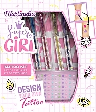 Zestaw do tymczasowych tatuaży - Martinelia Super Girl Tattoo Kit — Zdjęcie N1