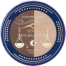 Kup Paletka do konturowania twarzy z bronzerem i rozświetlaczem - Vivienne Sabo Venus En Balance