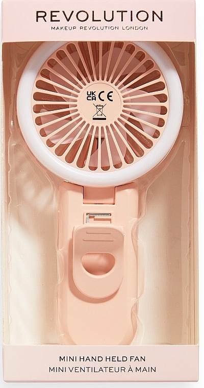 Ręczny wentylator elektryczny - Makeup Revolution Mini Hand Held Electric Fan — Zdjęcie N1