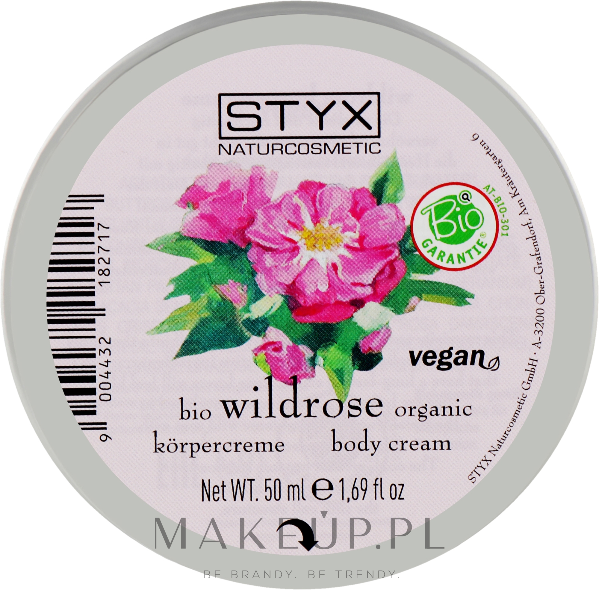 Krem do ciała - Styx Naturcosmetic Bio Wild Rose Organic Body Cream — Zdjęcie 50 ml