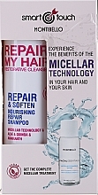 PRZECENA! Zestaw - Montibello Smart Touch Repair (h/shm/300 ml + mic clean water/30 ml) * — Zdjęcie N1