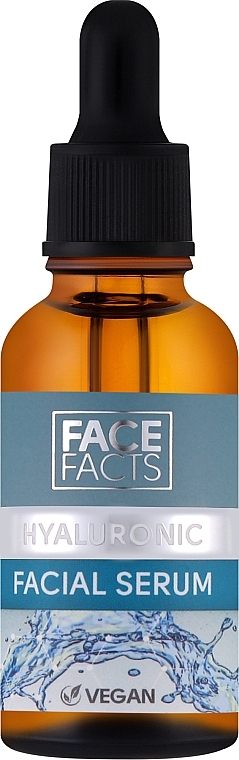 Hialuronowe serum nawilżające do twarzy - Face Facts Hyaluronic Hydrating Facial Serum  — Zdjęcie N1