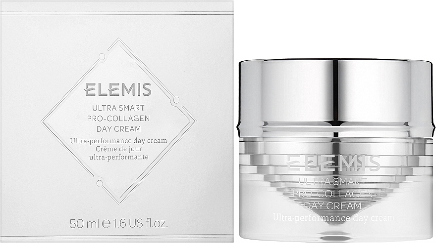 Nawilżający krem do twarzy na dzień - Elemis Ultra Smart Pro-Collagen Day Cream — Zdjęcie N2