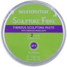 Matująca pasta do stylizacji włosów - Wunderbar Sculpture Fibre Fibrous Sculpting Pasta — Zdjęcie N1