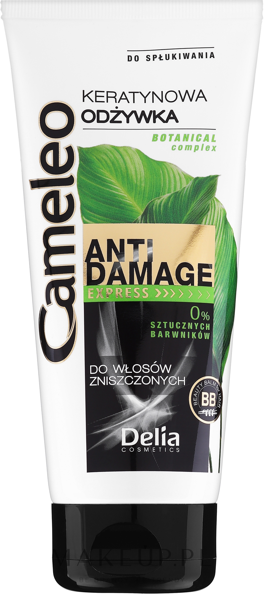 Keratynowa odżywka do włosów szorstkich i łamliwych - Delia Cameleo Anti Damage Conditioner — Zdjęcie 200 ml