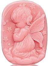 Kup Ręcznie robione mydło glicerynowe w kostce Aniołek - Bulgarian Rose Glycerin Fragrant Soap Pink Angel