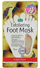 Złuszczające skarpetki do stóp - Purederm Exfoliating Foot Mask — Zdjęcie N2