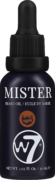 Olejek do brody - W7 Cosmetics Mister Beard Oil — Zdjęcie N1