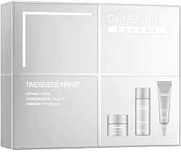 PREZENT! Zestaw podróżny - Cell Fusion C Expert Timereverse Mini Kit (ser/20ml + cr/5ml + eye/cr/ml) — Zdjęcie N1