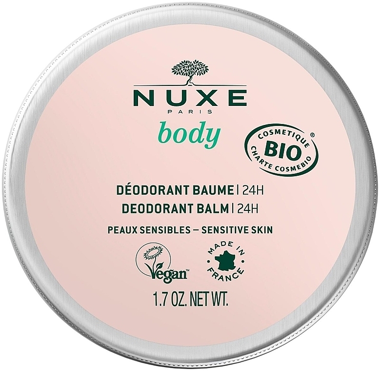 Dezodorant w sztyfcie - Nuxe Body Deodorant Balm 24H — Zdjęcie N1