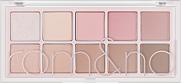 Paletka cieni do powiek - Rom&nd Better Than Palette Peony Nude Garden — Zdjęcie N2