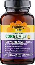 Kup Kompleks witaminowo-mineralny dla kobiet 50+ - Country Life Core Daily Womens 50+