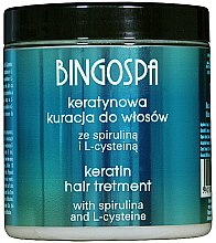 Kup Keratynowa kuracja do włosów ze spiruliną - BingoSpa Keratin Hair Treatment With Spirulina