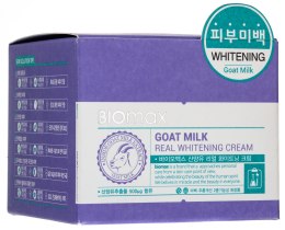 Kup Intensywnie wybielający krem z ekstraktem z koziego mleka - Welcos Biomax Goat Milk Whitening Cream 