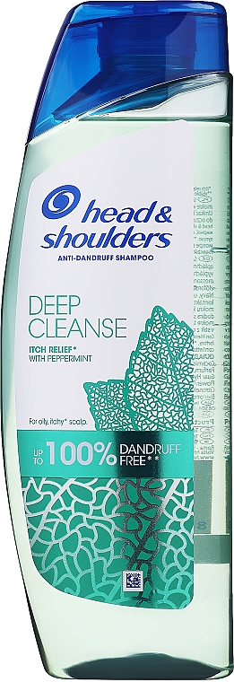 Szampon przeciwłupieżowy Głęboko oczyszcza i łagodzi swędzenie - Head & Shoulders Deep Cleanse Itch Relief Shampoo