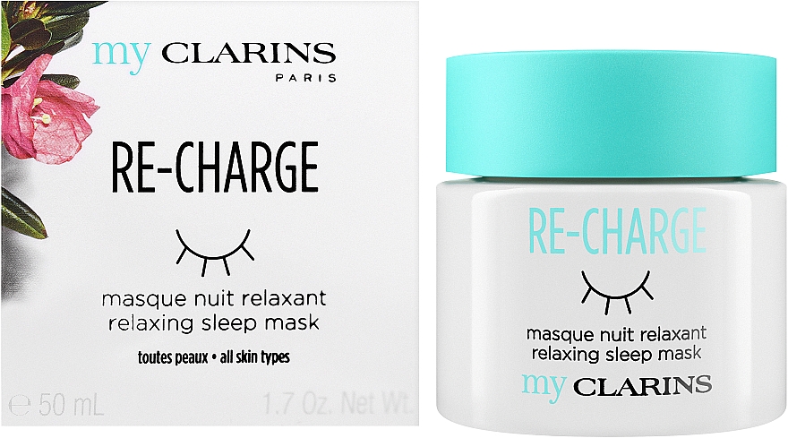 Maska do twarzy na noc Relaks - Clarins My Clarins Re-Charge Relaxing Sleep Mask — Zdjęcie N2