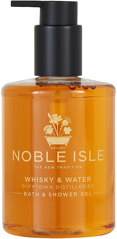 Noble Isle Whisky & Water - Naturalny żel pod prysznic — Zdjęcie N1