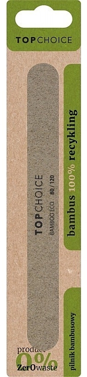 Pilnik bambusowy, prosty, 80/120, 78255 - Top Choice — Zdjęcie N2