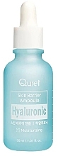 Kup Serum do twarzy Nawilżona skóra - Quret Moisturizing Skin Barrier Ampoule Hyaluronic Serum