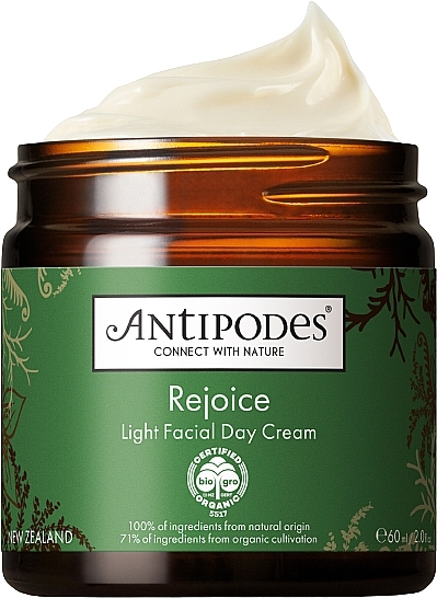 Regenerujący krem do twarzy na dzień - Antipodes Rejoice Light Facial Day Cream — Zdjęcie N1
