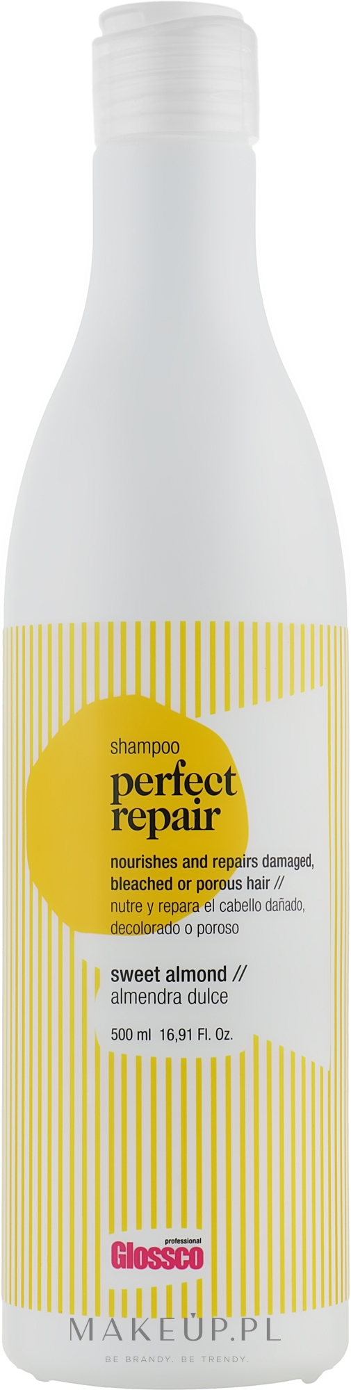 Regenerujący szampon do włosów zniszczonych - Glossco Treatment Perfect Repair Shampoo — Zdjęcie 500 ml