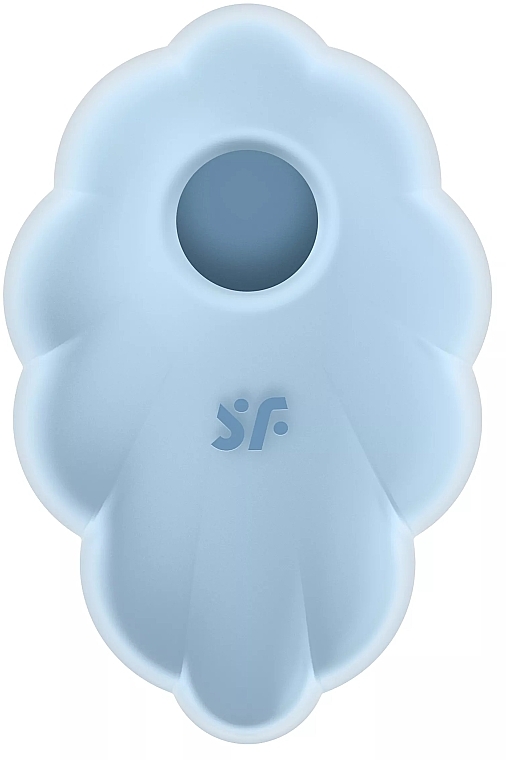 Próżniowy stymulator łechtaczki - Satisfyer Cloud Dancer Blue — Zdjęcie N1
