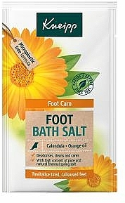 Sól do kąpieli stóp Nagietek i olejek pomarańczowy - Kneipp Healthy Feet Foot Bath Crystals — Zdjęcie N6