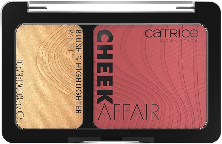 Paleta do makijażu - Catrice Cheek Affair Blush & Highlighter Palette — Zdjęcie N1