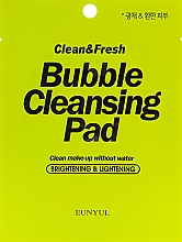 Kup Oczyszczający płatek do demakijażu twarzy - Eunyul Clean & Fresh Bubble Cleansing Pad