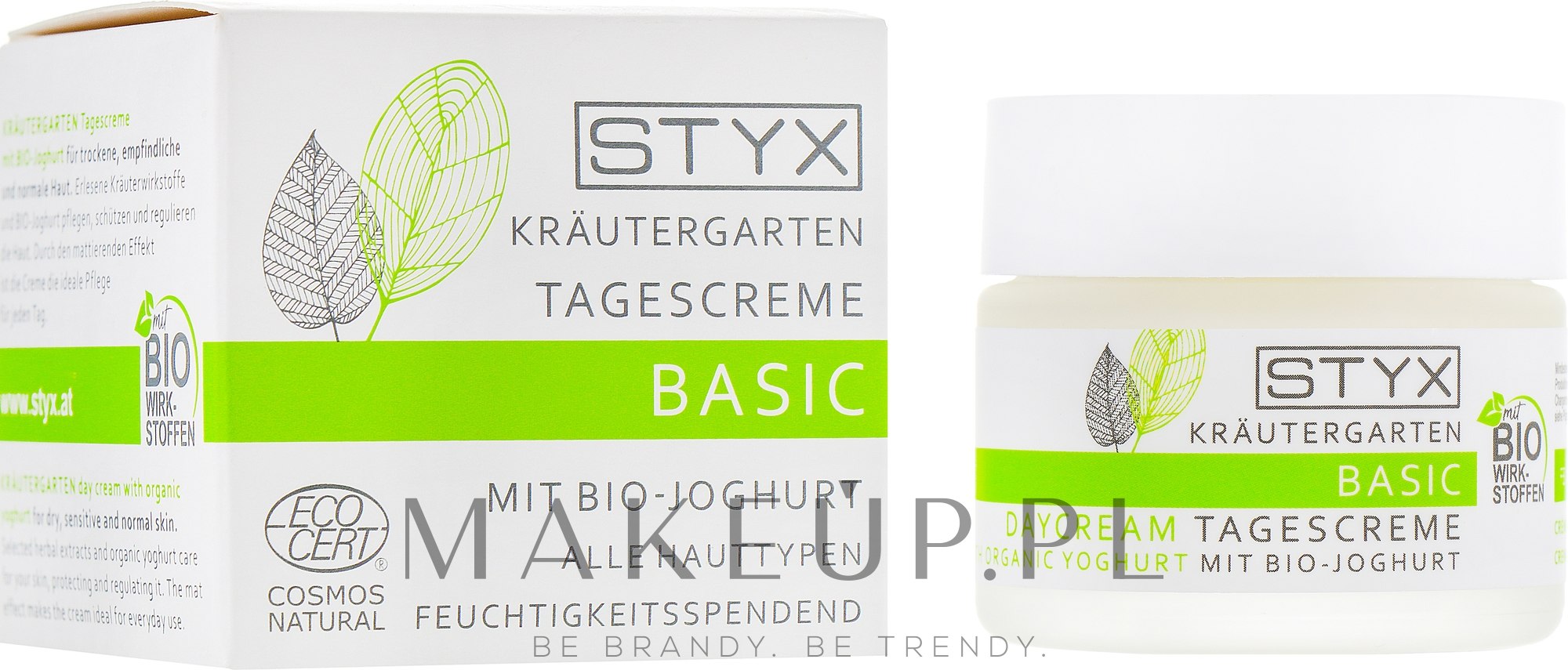 Krem do twarzy na dzień z jogurtem - Styx Naturcosmetic Basic Organic Yoghurt Cream — Zdjęcie 50 ml