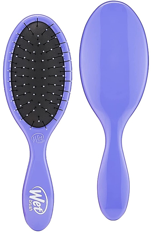 Szczotka do włosów cienkich - Wet Brush Custum Care Detangler Fot Thin Hair Blue — Zdjęcie N1