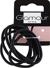 Kup Gumki do włosów, 175020, czarne - Glamour