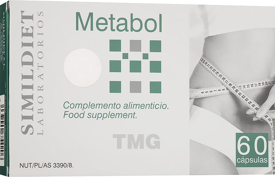 Suplement diety Utrata masy ciała i redukcja cellulitu - Simildiet Laboratorios Metabol — Zdjęcie N1