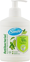 Kup Mydło w płynie o działaniu antybakteryjnym Limonka i mięta - Smile Antibacterial